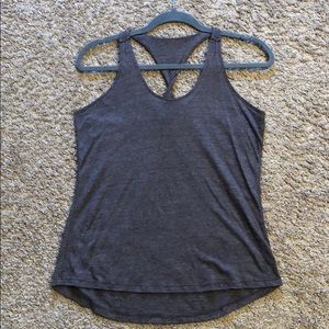 Grey workout tank